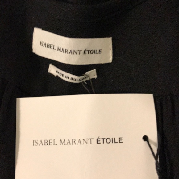 NEW Isabel Marant Etoile Drawstring Tassel Dress - Picture 7 of 9
